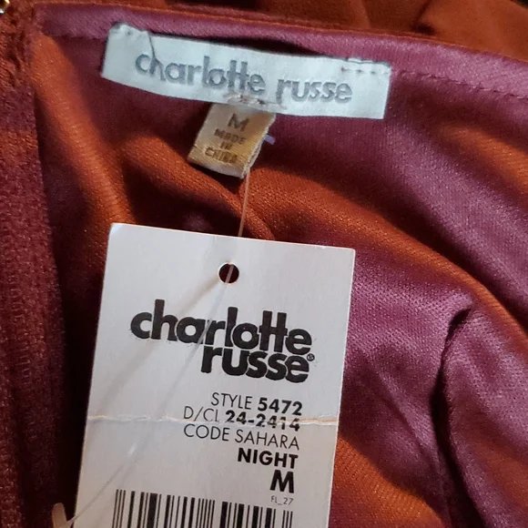 Charlotte Russe Dress Size Medium NWT - Picture 14 of 15